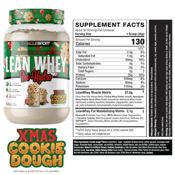 Lean Whey Christmas Cookie Dough Limited Edition