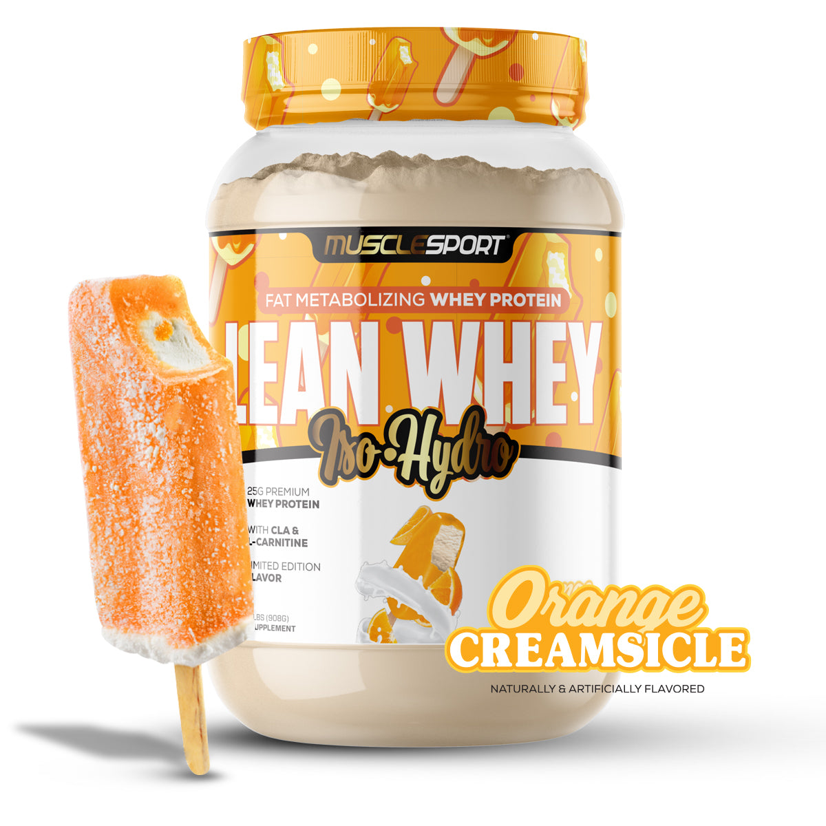 Lean Whey Orange Creamsicle Musclesport Lean Whey Orange Creamsicle Musclesport