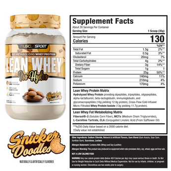 Lean Whey Snickerdoodle Limited Edition