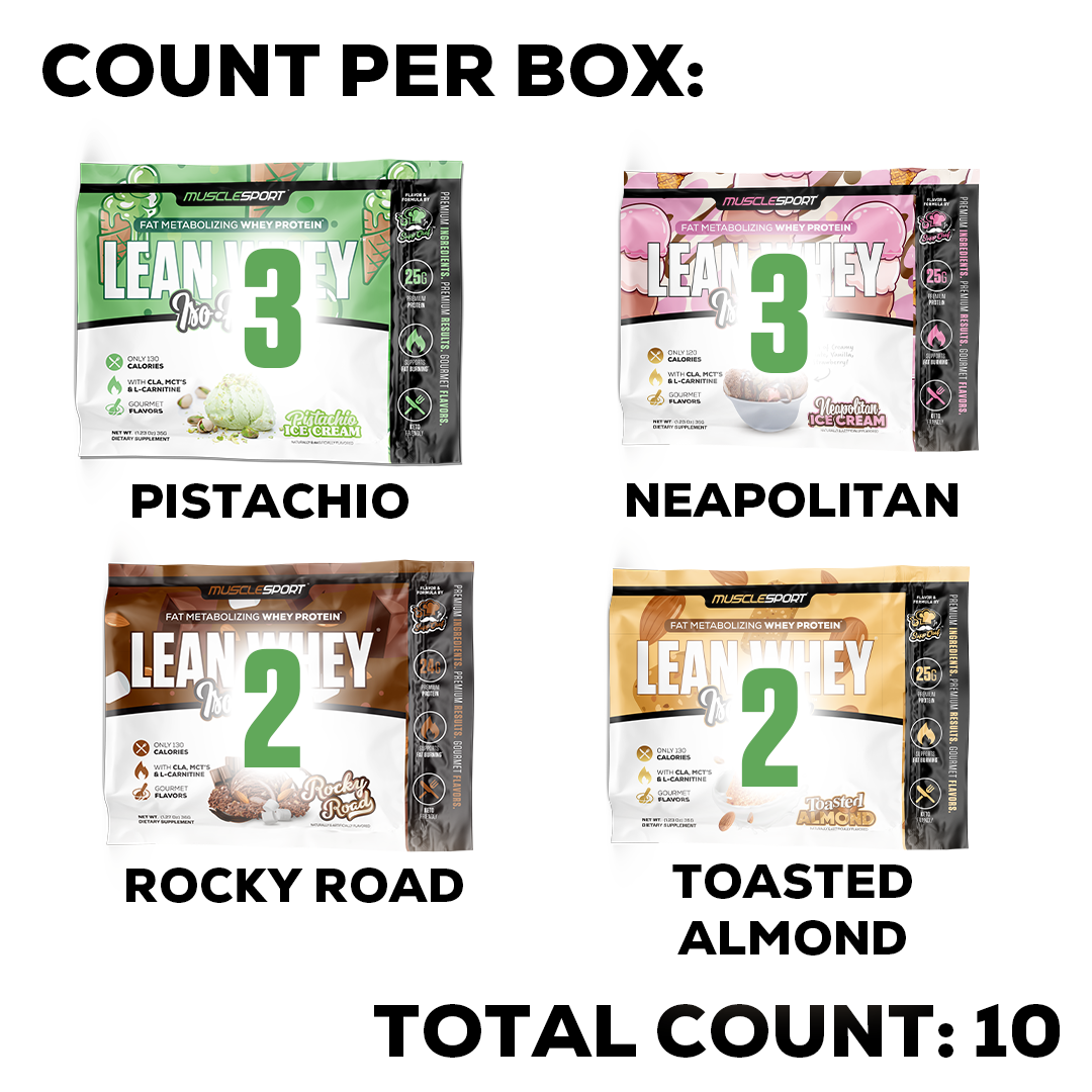 Lean Whey® Iso Hydro Variety Box