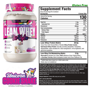 Lean Whey Unicorn Cookie Limited Edition