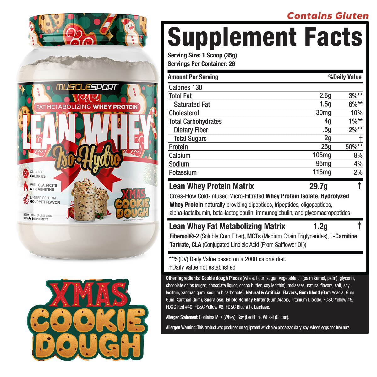 Lean Whey® Iso Hydro Gourmet Protein 2lb - Limited Edition